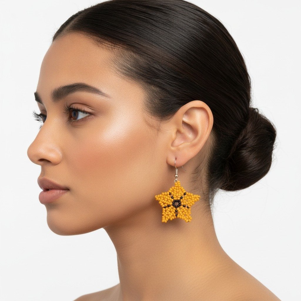 Aretes Pétalo de Monte I - Imagen 8