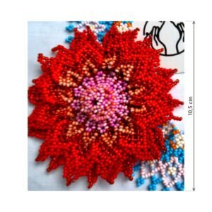 Collar Flor de Fuego