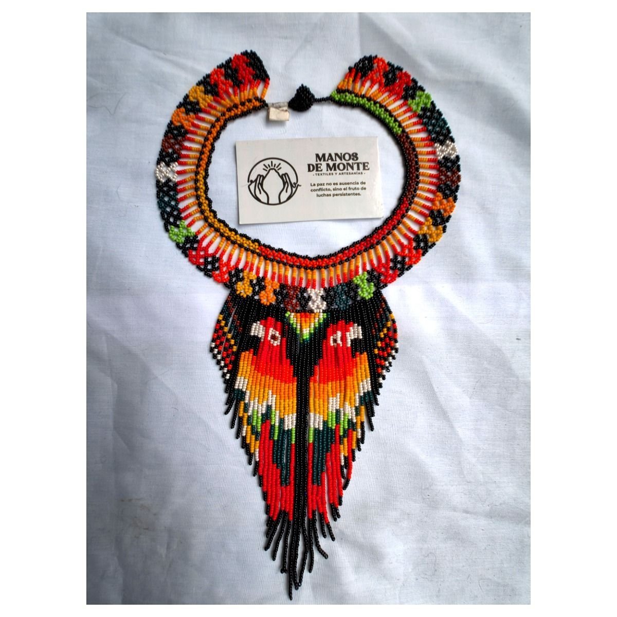Collar Alas de Guacamaya
