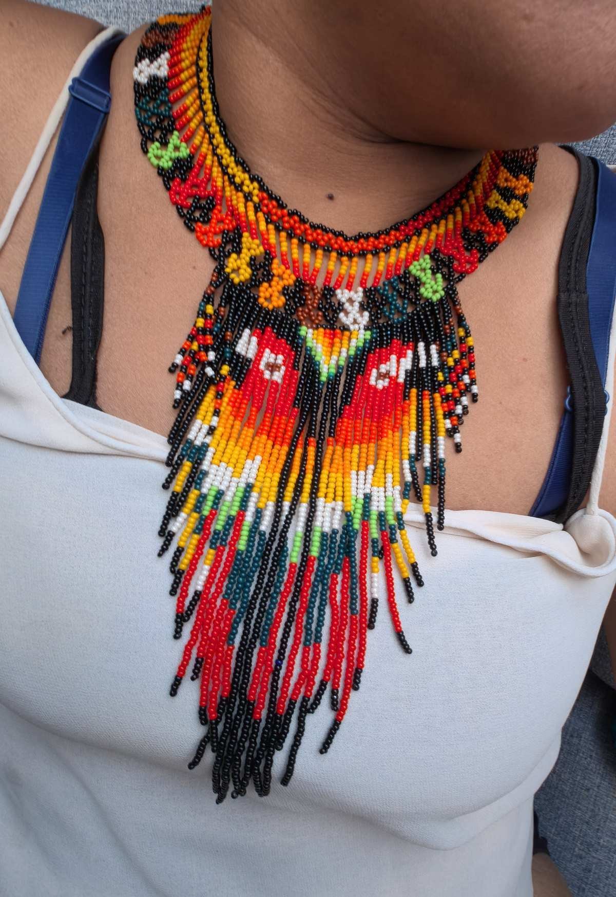 Collar Alas de Guacamaya - Imagen 4