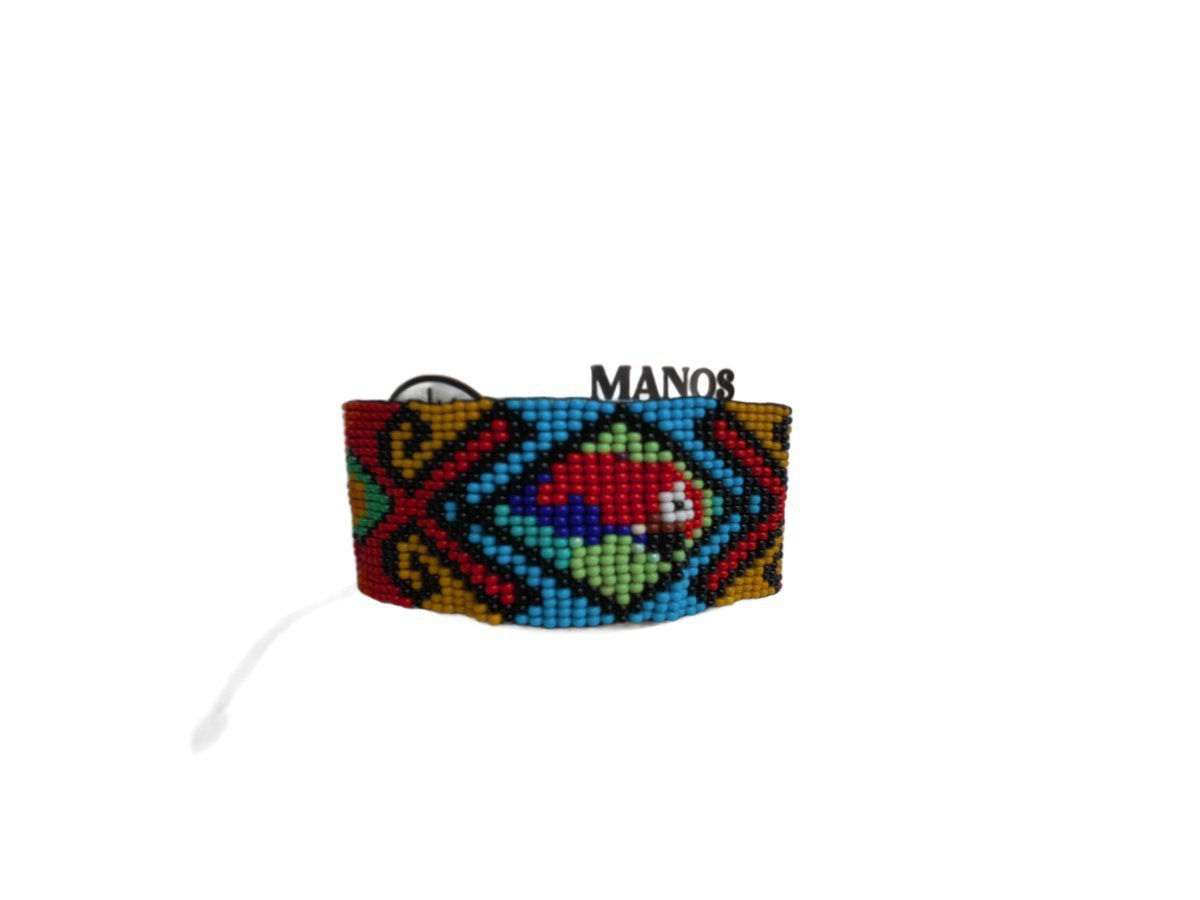 Manilla Ancha Loro Rojo I
